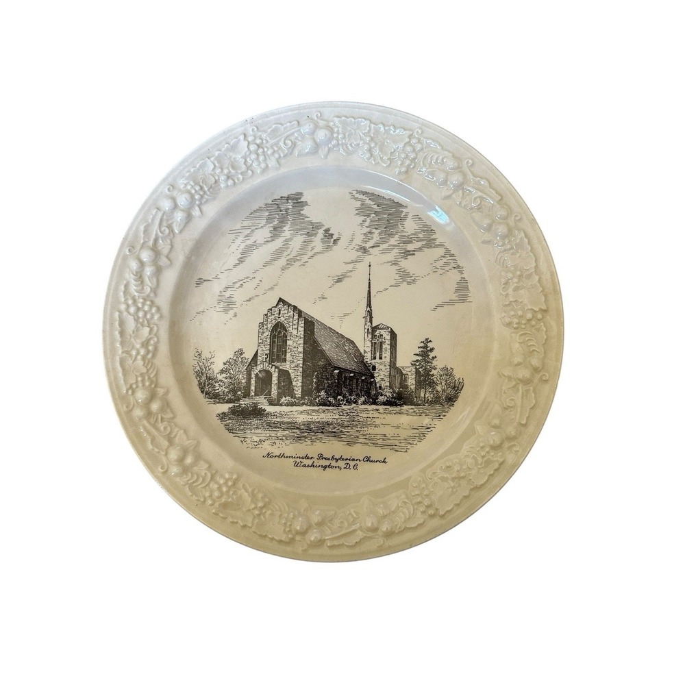 Northminster Presbyterian Church Washington, D. C 1951 Homer Laughlin 10" Plate